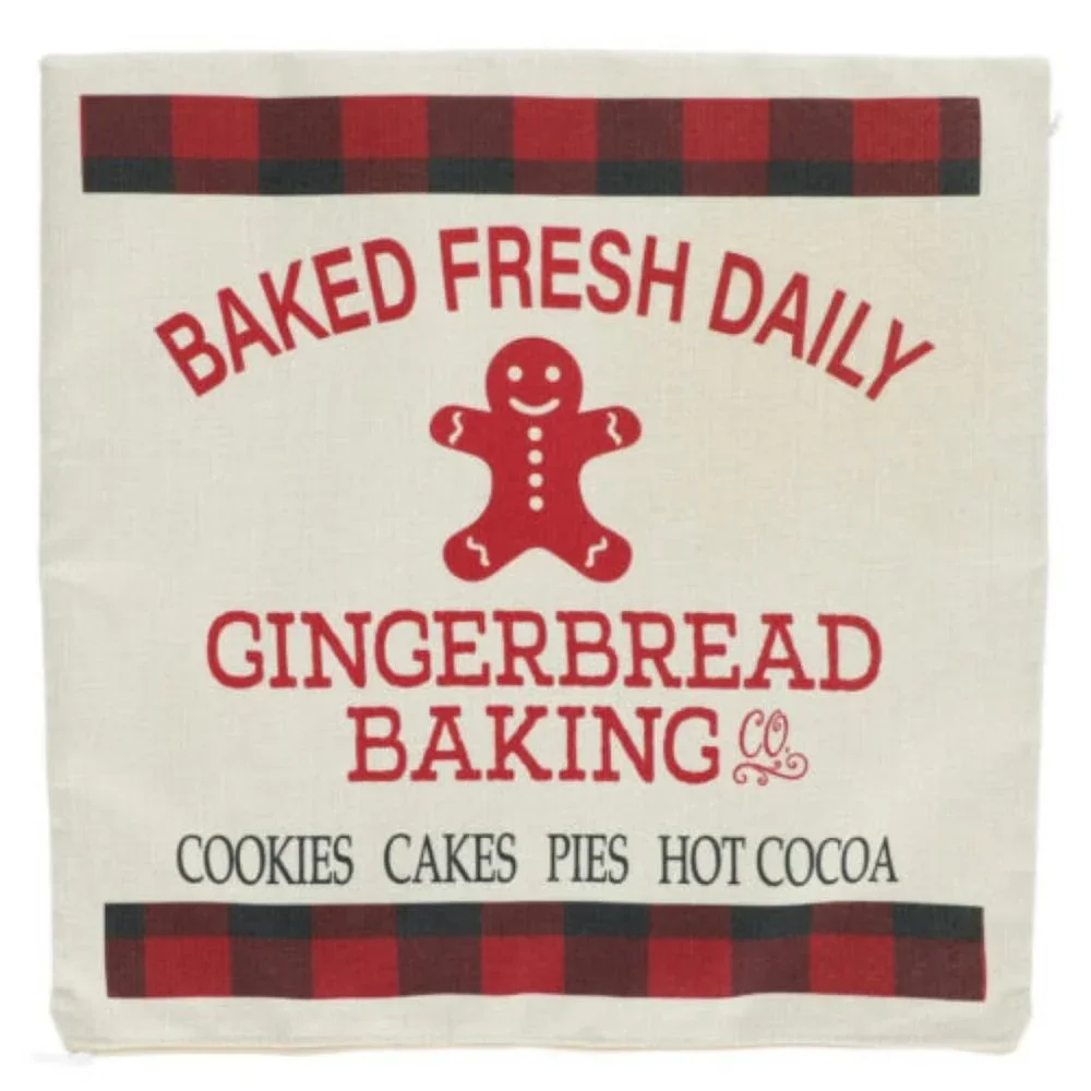 Christmas house gingerbread (pillowcase only)